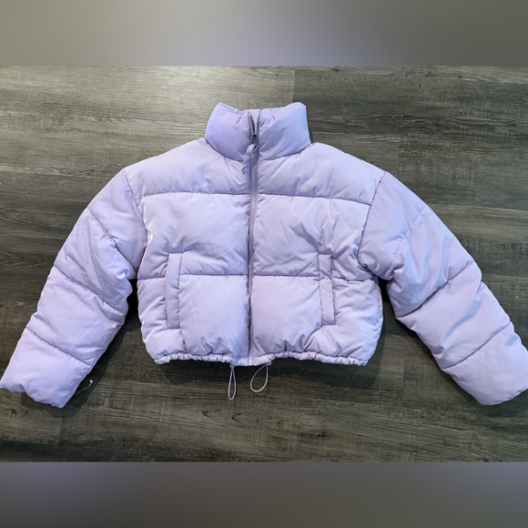 H&M Lavender Puffer Jacket - Picture 3 of 5
